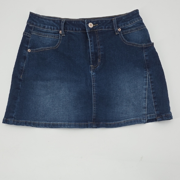 Denim Blue Women's Skirt - Picture 1 of 16